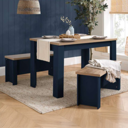 Highgate 2 Seater Dining Set Oak