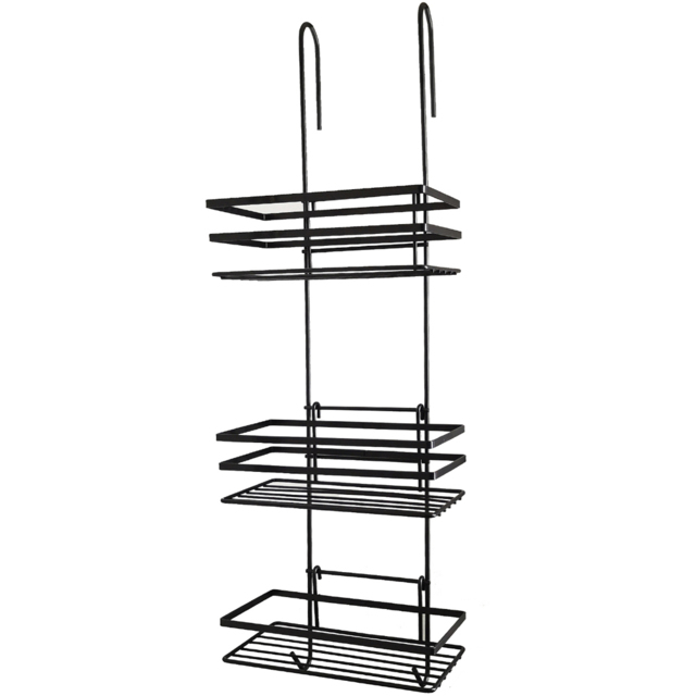 House of Home Black 3-Tier Shower Caddy - image 1