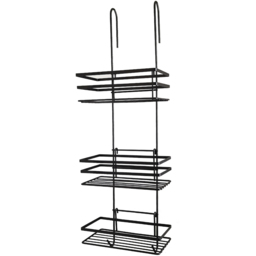 House of Home Black 3-Tier Shower Caddy - thumbnail 1