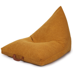 Kaikoo Boucle Triangle Bean Bag with PVC Handle - thumbnail 2