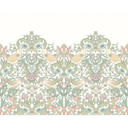 Origin Murals Birds Fruit and Foliage Multicolour Wall Mural - thumbnail 2