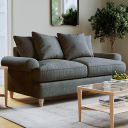 Clara Faro 17 Grey 2 Seater Medium Agmamito Sofa - thumbnail 1