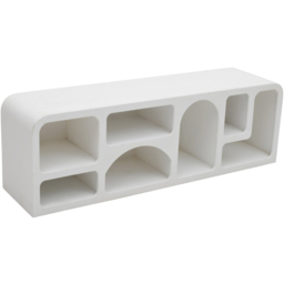 IH Design Udaipur 7 Shelf Wood Large TV Cabinet - thumbnail 3