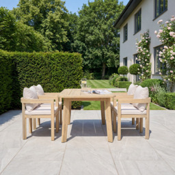 Artemis Home Sundrift Teak 6 Seater Garden Dining Set - thumbnail 2