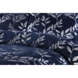 Rapport Home Como Double Navy Duvet Set - thumbnail 2