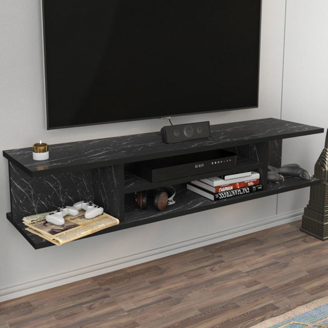 Decorotika Pivot 4 Shelf Bendir Floating TV Unit - image 1
