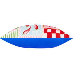 Furn Mediterranean Picnic Multicolour Reversible Cushion 45 x 45cm - thumbnail 4