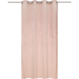 Neptune Velvet Panel Curtain Blush - thumbnail 2