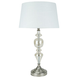 Marleigh Table Lamp - White and Silver