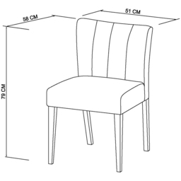 Bentley Designs Turin Light Oak Black Gold Low Back Upholstered Chair Set of 2 - thumbnail 3