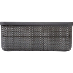 Curver Deep Shadow Jute Design Storage Basket 4.5L - thumbnail 4