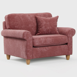 Sinatra Glory Deep Terra Snuggle Chair - thumbnail 2