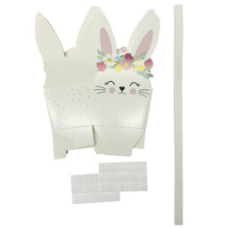 Pack of 6 Flower Bunny Baskets - Multicolour - thumbnail 2