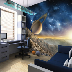 Origin Murals Galaxy Multicolour Wall Mural