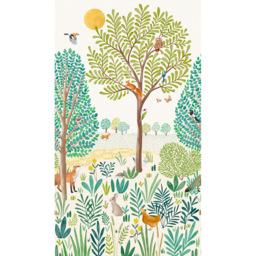 Grandeco Grena Nursery 3 Lane Wall Mural - thumbnail 3