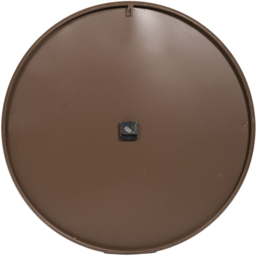 Round Numeral Wall Clock Mocha - thumbnail 4