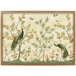Laura Ashley Belvedere Garden Wooden Frame Wall Art 70 x 100cm - thumbnail 1