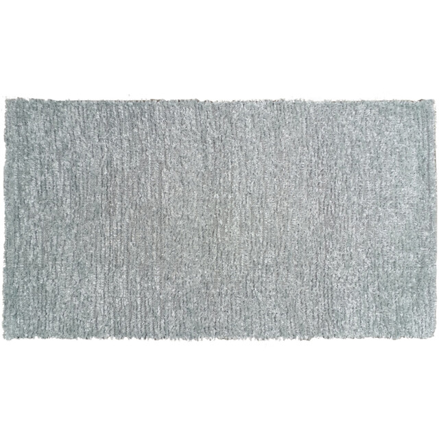 Silver Chenille Luxe Rug 70cm