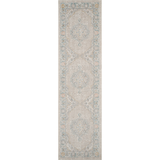 Desire Rugs Maia Orchid Floral Beige Rug 60 x 220cm - image 1
