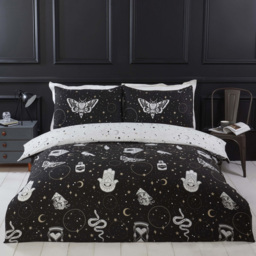 Rapport Home Gothic Magick King Size Multicolour Microfibre Duvet Set