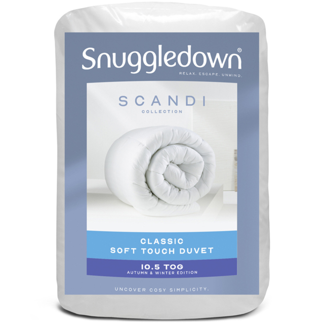 Snuggledown Scandinavian Double Hollowfibre Duvet 10.5 Tog - image 1