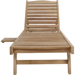 Charles Bentley Premium Teak Sun Lounger - thumbnail 3