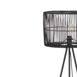 Benji Rattan Floor Lamp - thumbnail 3