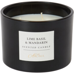 Lime Basil and Mandarin 3 Wick Candle - thumbnail 2