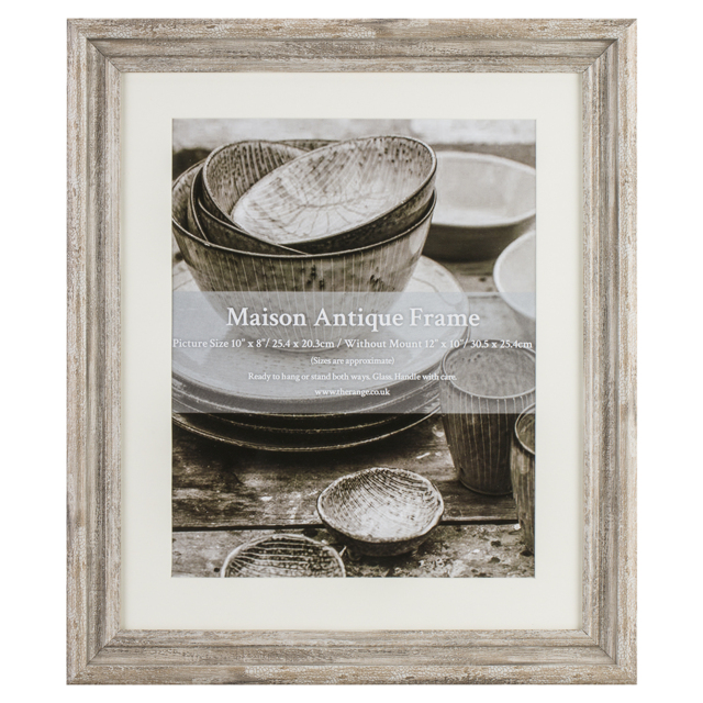 The Port. Co Gallery Maison Antique 10 x 8 inch Photo Frame