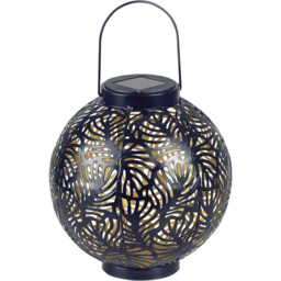 Luxform Black Copper Solar Samba Table Led Light