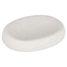 Bathstore Caliza White Soap Dish - thumbnail 1