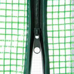 Outsunny Green 4-Tier Mini Greenhouse 1.6 x 2.6ft - thumbnail 3