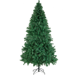 tectake Dasher Dense Needles Artificial Christmas Tree 7.5ft - thumbnail 1