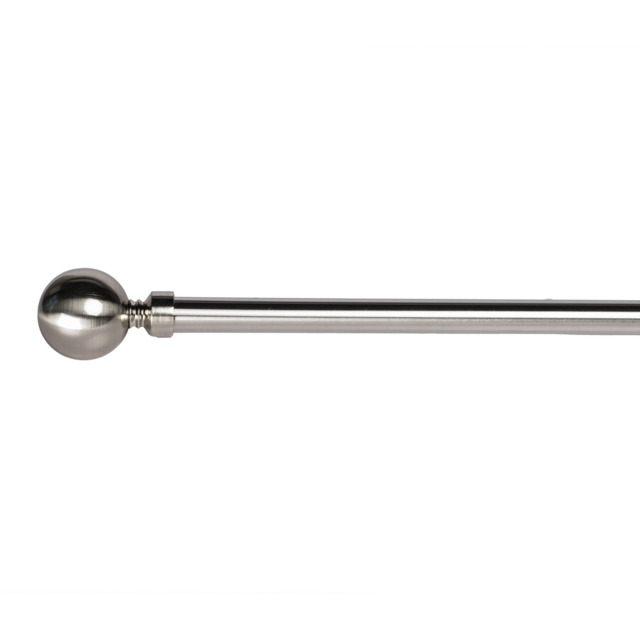 Ascot 210-360cm Extending Chrome Curtain Pole