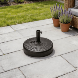 Home Source Basque Black Waterproof Parasol Base - thumbnail 3