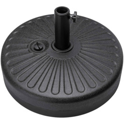 Home Source Basque Black Waterproof Parasol Base - thumbnail 1