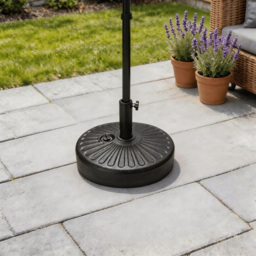 Home Source Basque Black Waterproof Parasol Base - thumbnail 4