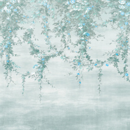 Rachel Ashwell Hanging Garden Duck Egg Mural - thumbnail 2