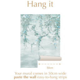 Rachel Ashwell Hanging Garden Duck Egg Mural - thumbnail 3