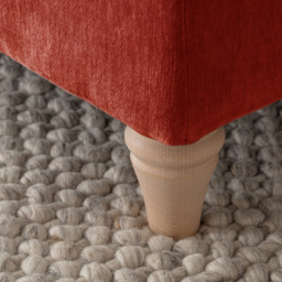 The Victoria 3 Seater Apricot Sofa - thumbnail 4