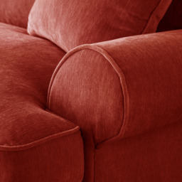 The Victoria 3 Seater Apricot Sofa - thumbnail 3