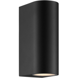 Nordlux Dion Double Black Wall Light - thumbnail 3