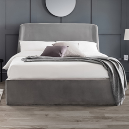 Julian Bowen Frida King Size Grey Storage Ottoman Bed