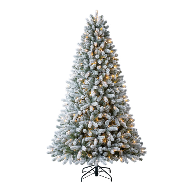 7ft Pembroke Spruce Pre-lit Premium Artificial Christmas Tree