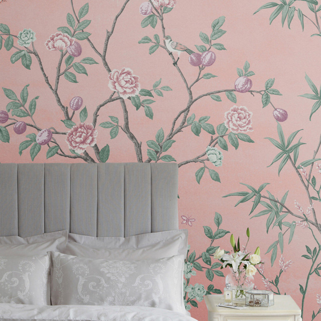 Laura Ashley Eglantine Pink Mural - image 1