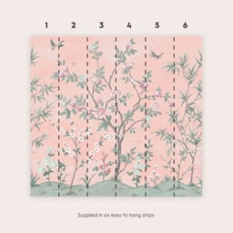 Laura Ashley Eglantine Pink Mural - thumbnail 3