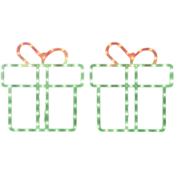 106 Green and Red LED Present Rope Light Set of 2 - thumbnail 2