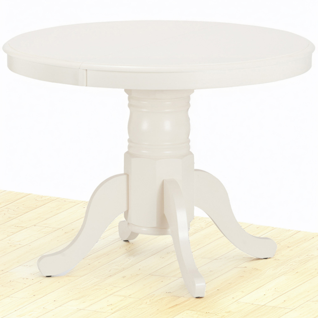 Julian Bowen Stanmore 6 Seater Lacquer Extending Dining Table Taupe - image 1