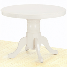 Julian Bowen Stanmore 6 Seater Lacquer Extending Dining Table Taupe - thumbnail 1