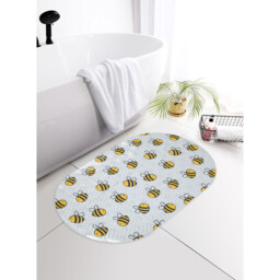 Bumble Bee PVC Bath Mat 69 x 39cm - thumbnail 2